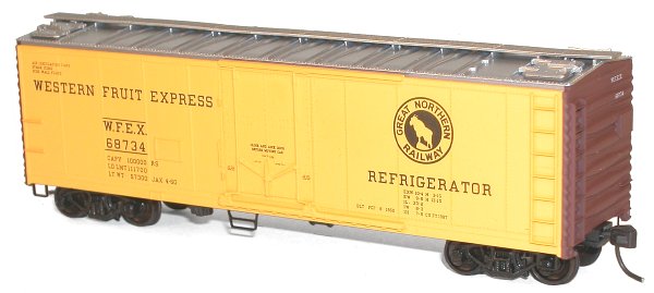Accurail 8505 Ho 40'Pd Steel Reefer Gn/Wfex