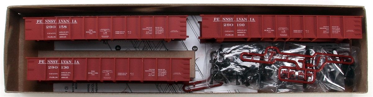 Accurail 37474 Ho 41'Steel Gondola Prr 3#Set