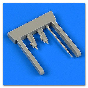 Quickboost 72594 1/72 Ju87B Stuka Pitot Tube & Gun Barrels for ARX (D)