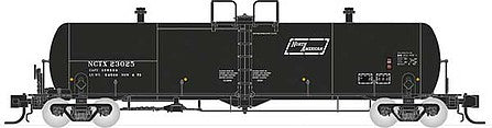 Rapido Trains 535007 N Scale Procor GP20 20,000-Gallon Tank Car 6-Pack - Ready to Run -- North American NCTX Set 1 (black, white)