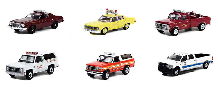 Greenlight 67030-CASE 1/64 Scale Fire & Rescue Series 3