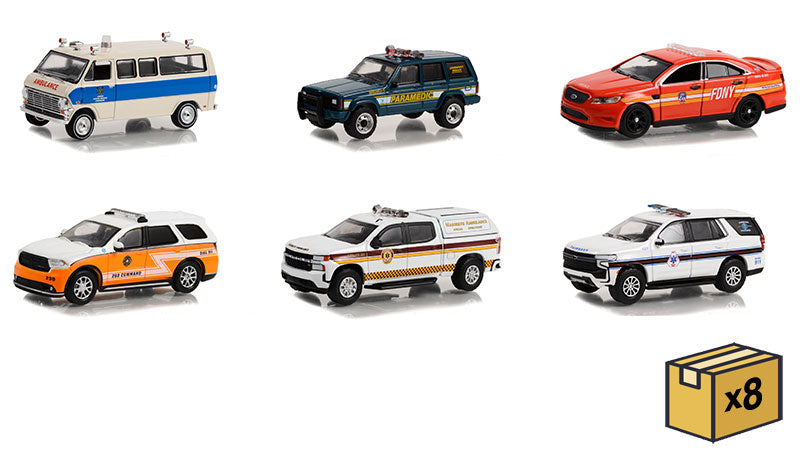 Greenlight 67040-MASTER 1/64 Scale First Responders Series 1