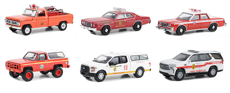 Greenlight 67050-CASE 1/64 Scale Fire & Rescue Series 4