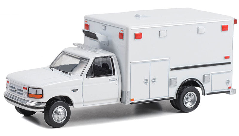 Greenlight 67061 1/64 Scale 1992 Ford F-350 Ambulance