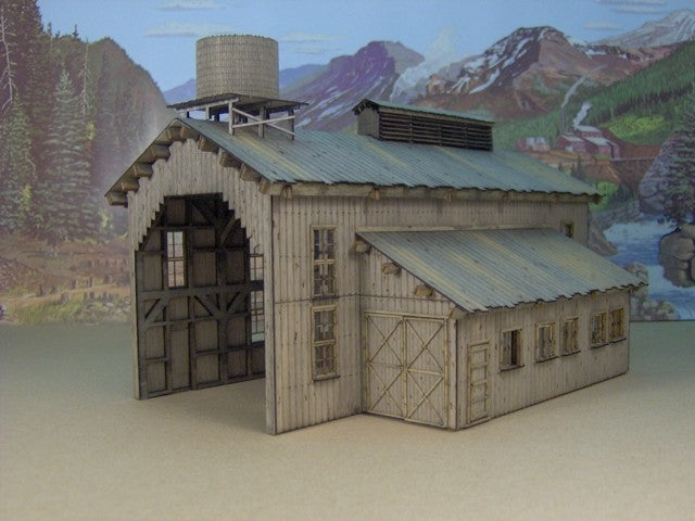 RS Laser Kits 2004 Ho Engine House L/Door