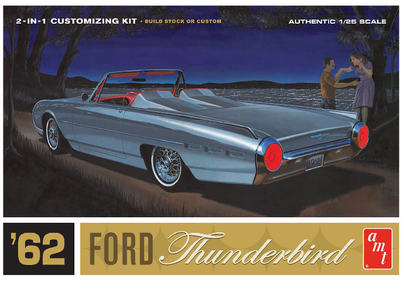 Amt 682 1/25 Scale 1962 Ford Thunderbird -