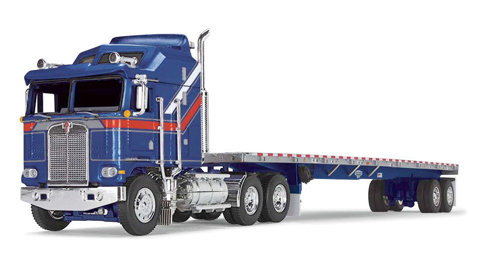 Dcp 69-1657 1/64 Scale Kenworth K100 COE Aerodyne Sleeper and 53' Wilson