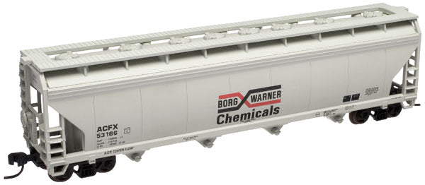 Atlas Trainman 50000629 N Acf 5250 Hopper Bw 53166