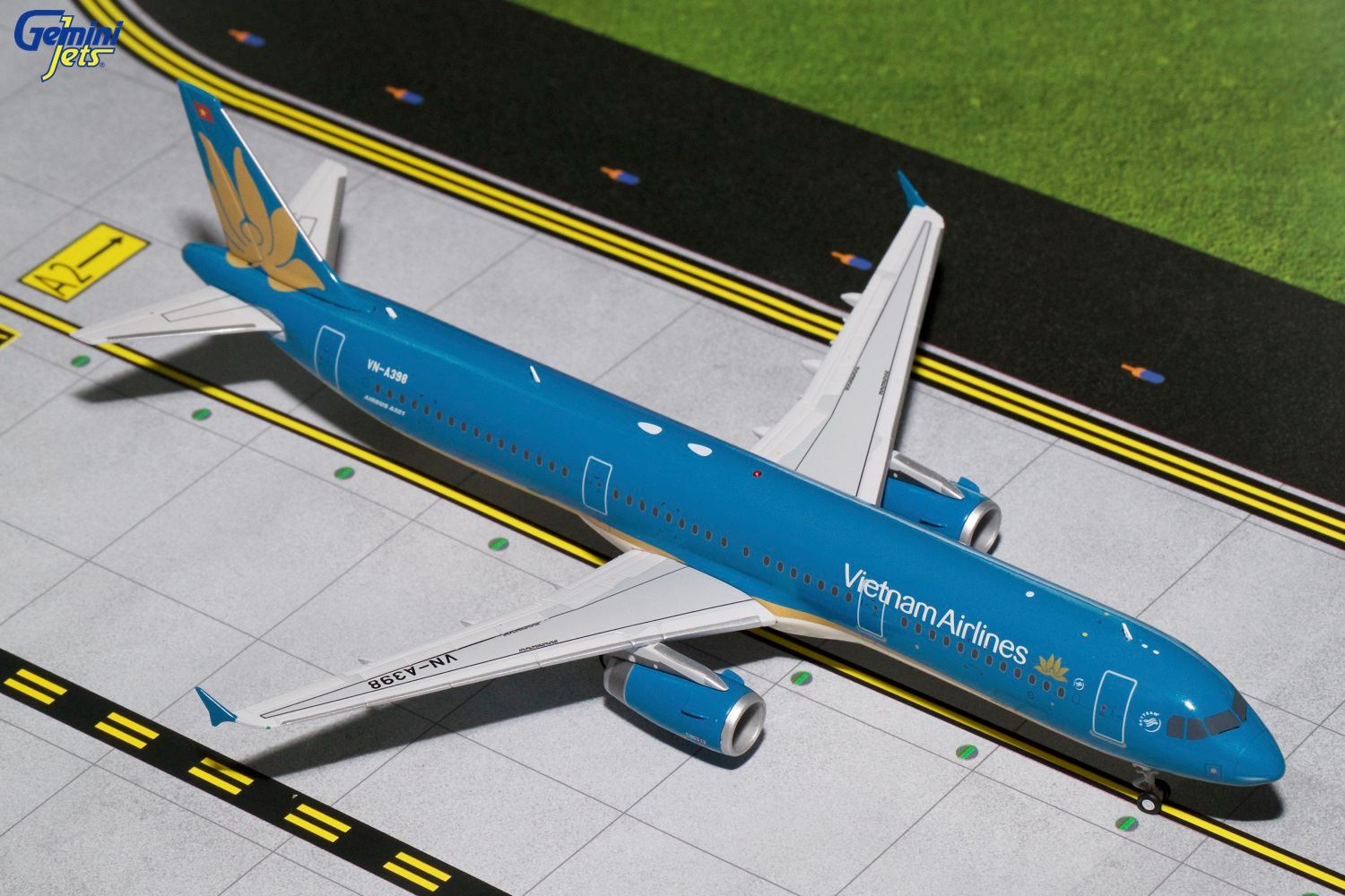 Gemini Jets 1/200 G2HVN658 Gemini200 Vietnam A321 1/200 New Livery Reg#Vn-A398 (**)