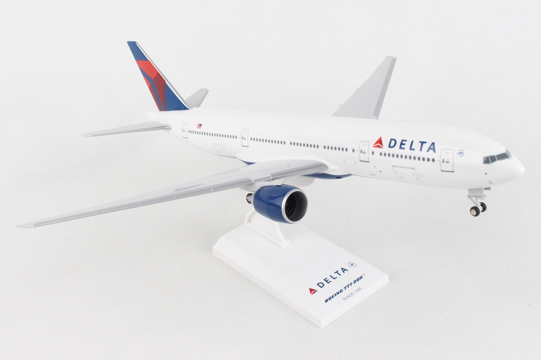 Skymarks SKR374G Skymarks Delta 777-200 1/200 W/Gear 2007 Livery