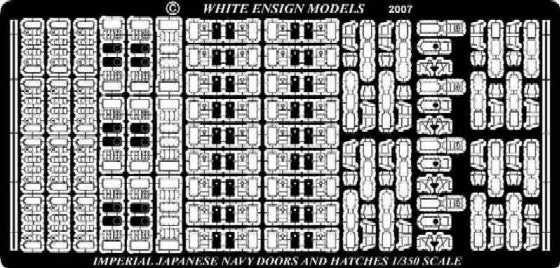 White Ensign Models 35102 1/350 IJN Doors & Hatches