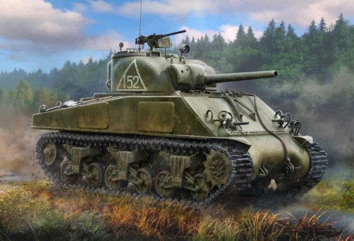 Zvezda 5063 1/72 M4A2 75mm Sherman Medium Tank (New Tool)