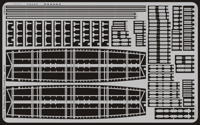 Eduard 48571 1/48 Aircraft- Wellington Mk III Bomb Bay for TSM (D)