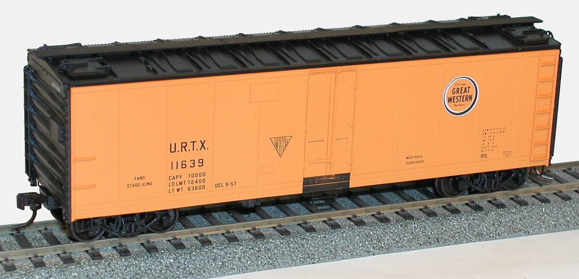 Accurail 8318 Ho 40'Steel Reefer Cgw