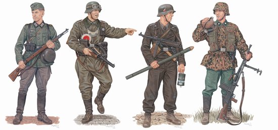 Dragon Models 6703 1/35 March to the West Soldiers Western Front 1940 (4)