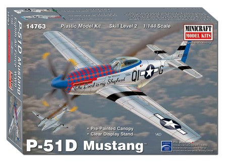 Minicraft 14763 1/144 P51 WWII Aircraft