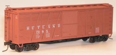 Accurail 41059 Ho 8-Pnl Wood Boxcar Rutland