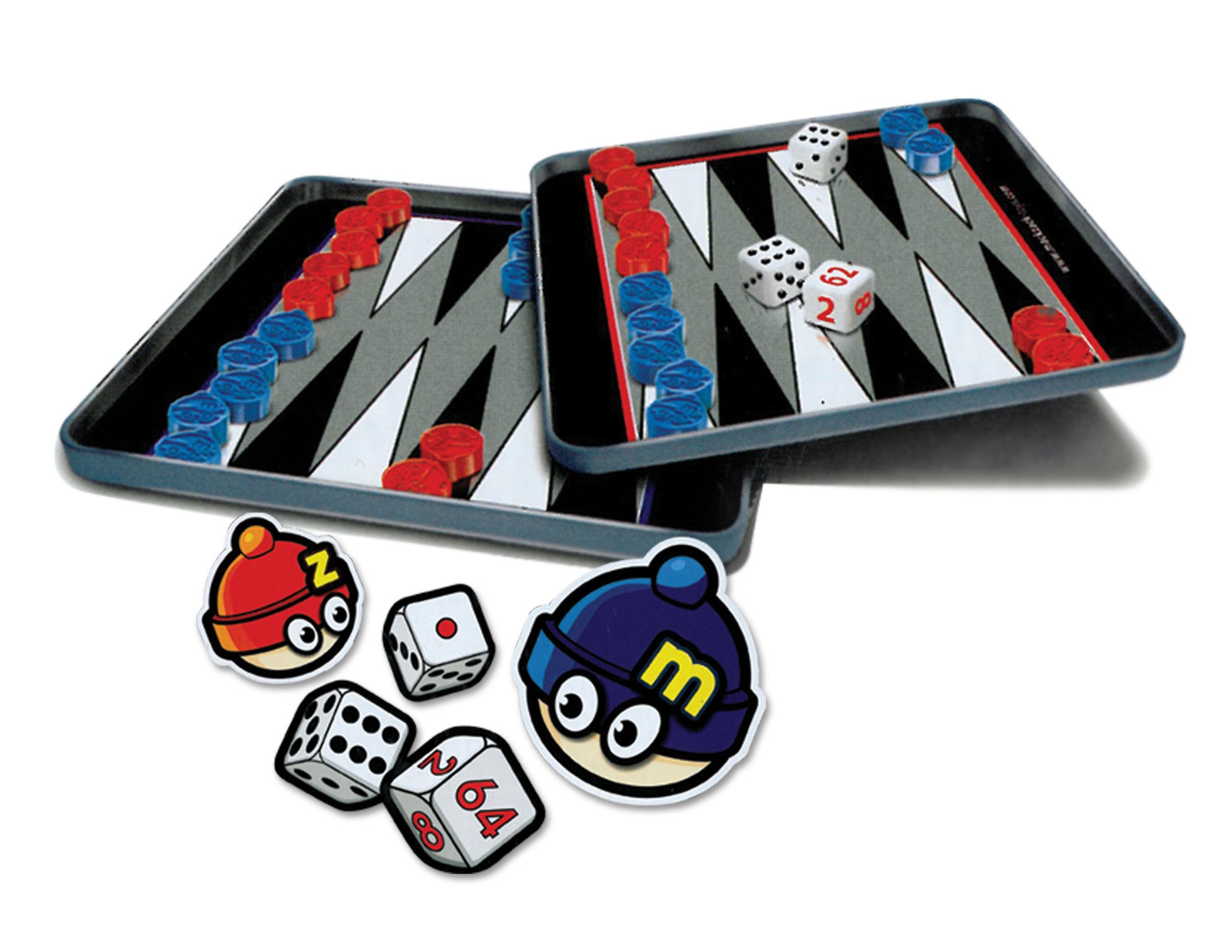 Daron Travel Games MZ660016 Backgammon Magnetic Travel Game