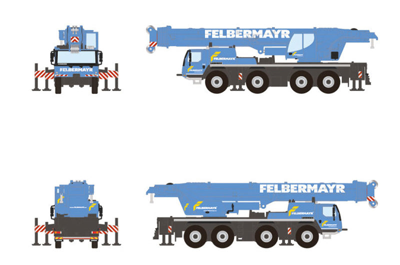 WSI 71-2042 1/87 Scale Felbermayr - Liebherr LTM 1120-4.1 Mobile Crane