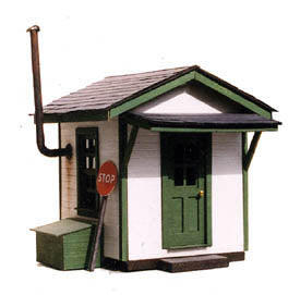 BTS (Better Than Scratch) 7111 S Scale Crossing Shanty -- 12' x 14'