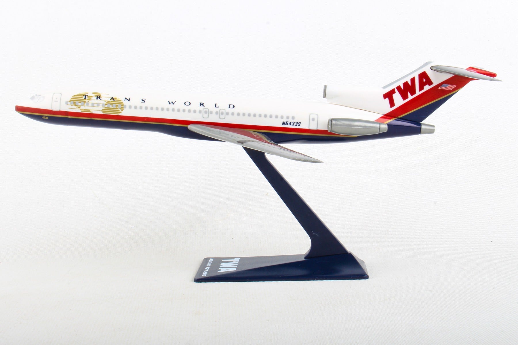 Flight Miniatures LP1010N B727-200 Twa Nc 1/200