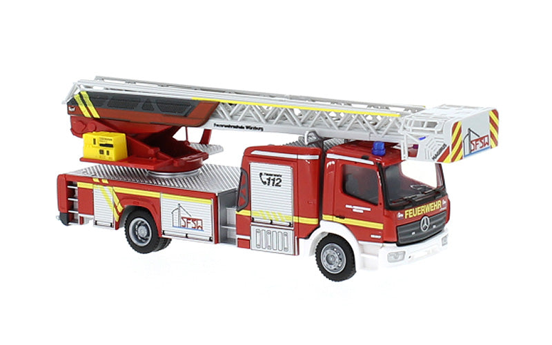 Rietze 71652 1/87 Scale Fire Service - Mercedes-Benz Atego Magirus DLK 32