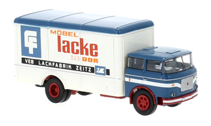 Brekina 71855 1/87 Scale VEB Lackfabrik Zeitz - 1970 LIAZ 706 Box