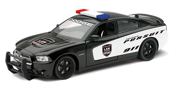 New-Ray 71903 1/24 Scale Police - Dodge Charger Pursuit Car Features: Opening