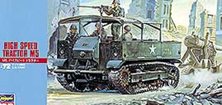 Hasegawa 31123 1/72 M5 High Speed Tractor
