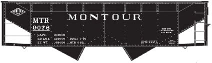 Accurail 7728 Ho Os Twin Hopper Montour