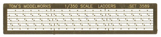 Toms Model Works 3589 1/350 Vertical Ladders (D)