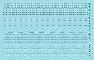 Archer Fine Transfers 88087 Surface Details: HO 5/8" & 7/8" Rivet Starter Set