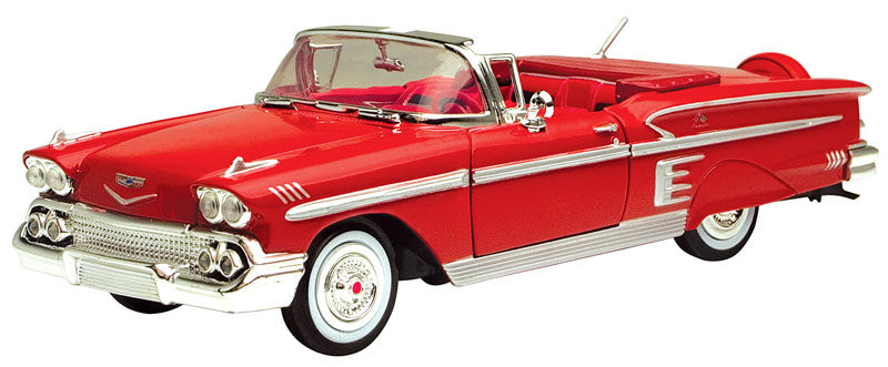 Motormax 73267AC-R 1/24 Scale 1958 Chevrolet Impala Convertible