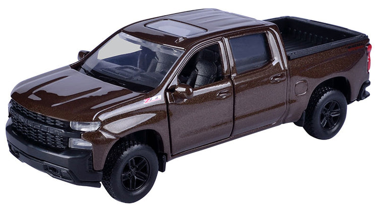 Motormax 73677AL-BR  Scale 2019 Chevrolet Silverado Trail Boss