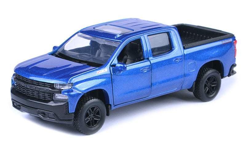 Motormax 73677AL-MBL  Scale 2019 Chevrolet Silverado Trail Boss