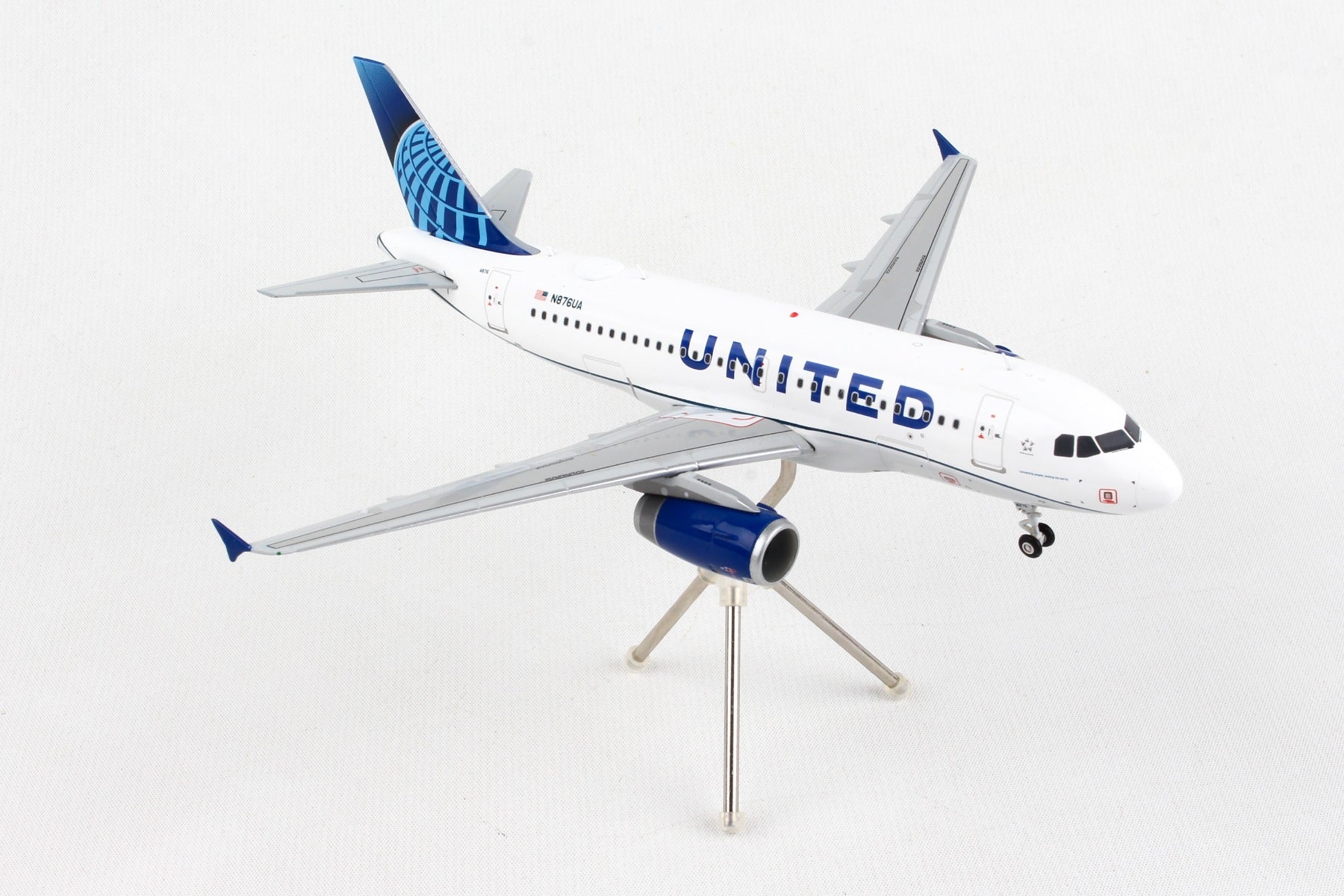 Gemini Jets 1/200 G2UAL891 Gemini200 United A319 1/200 2019 New Livery Reg#N876Ua