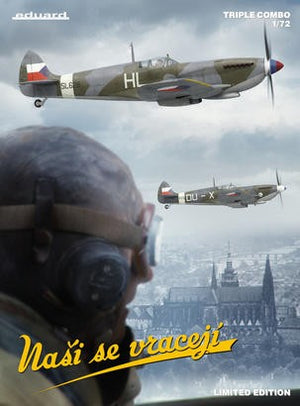 Eduard 2120 1/72 WWII Spitfire Mk IX Nasi se vraceji (The Boys are Back) RAF Fighter Triple Combo (EduArt Art Ltd Edition Plastic Kit) (D)