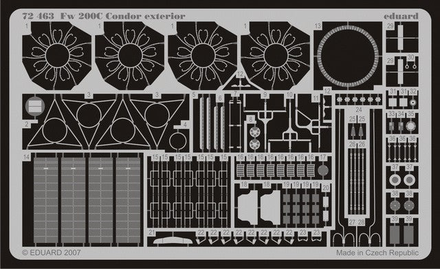 Eduard 72463 1/72 Aircraft- Fw200C Exterior for RVL(D)