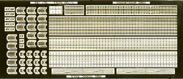 Toms Model Works 769 1/700 RMS Titanic Rails for ACY (D)