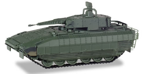 Herpa 745420 HO Scale Puma Tank - Assembled -- German Army (green)