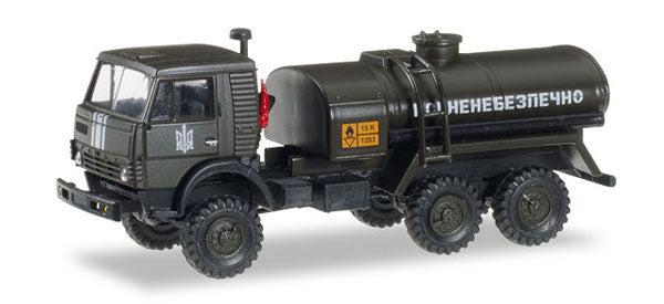 Herpa 745468 1/87 Scale Kamaz 4322 Tanker - Ukraine