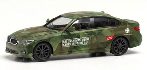 Herpa 746885 1/87 Scale German Army - BMW 3 Series Sedan high