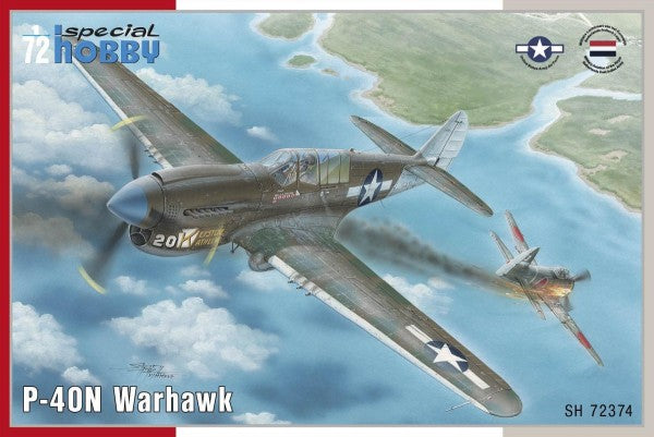 Special Hobby 72374 1/72 P40N Warhawk Fighter
