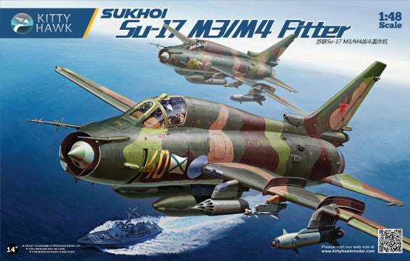 Kitty Hawk Models 80144 1/48 Su17 M3/M4 Fitter K Russian Fighter