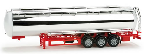 Herpa 76180 HO Scale Tractor/Trailers -- Bulk Foods Tank Trailer