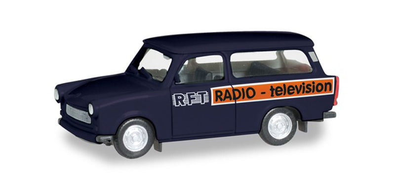 Herpa 95167 1/87 Scale Universal Rft Television - Trabant 601 High Quality