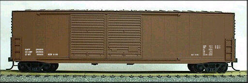 Accurail 5998 Ho 50' Mod Ws Boxcar Data Red