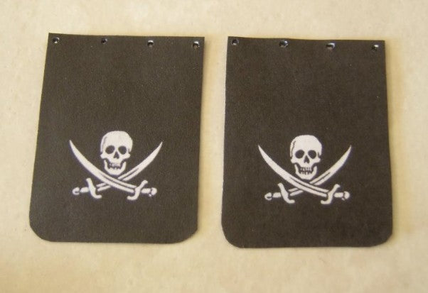 Plastic Dreams 1008 1/25 Jolly Roger Truck Mud Flap Set