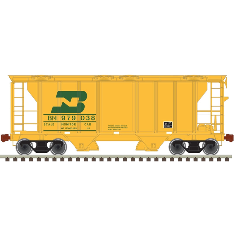 Atlas Trainman 20006594 Ho Ps-2 Cvd Hopper Bn Smc 979038