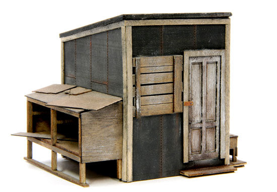 Banta Model Works 6144 O Lineside Tool Shed